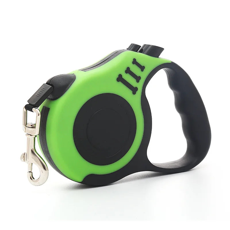 3M/5M Retractable Dog Leash With One - Touch Lock - Durable Automatic Pet Leash for Small & Medium Dogs and Cats (Multiple Colors)