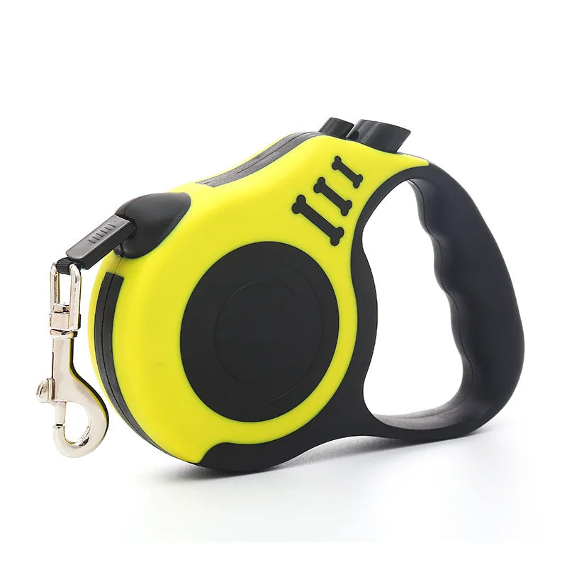 3M/5M Retractable Dog Leash With One - Touch Lock - Durable Automatic Pet Leash for Small & Medium Dogs and Cats (Multiple Colors)