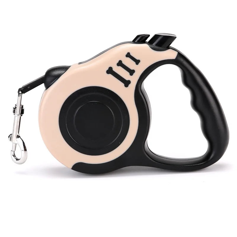 3M/5M Retractable Dog Leash With One - Touch Lock - Durable Automatic Pet Leash for Small & Medium Dogs and Cats (Multiple Colors)