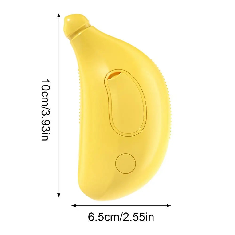 3-in-1 Pet Grooming Brush – Steam Spray, Hair Removal & Massage for Cats & Dogs (USB Rechargeable)