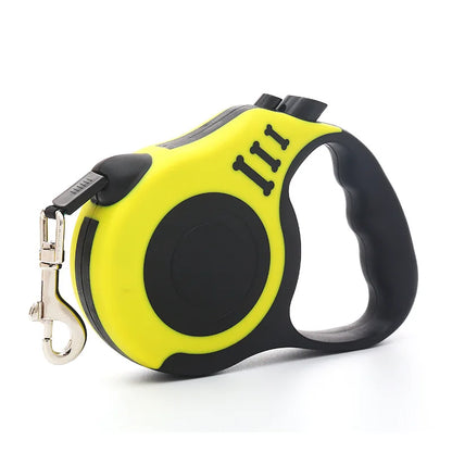 3M/5M Retractable Dog Leash With One - Touch Lock - Durable Automatic Pet Leash for Small & Medium Dogs and Cats (Multiple Colors)