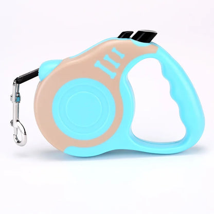 3M/5M Retractable Dog Leash With One - Touch Lock - Durable Automatic Pet Leash for Small & Medium Dogs and Cats (Multiple Colors)
